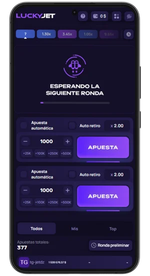 Define cuánto deseas apostar